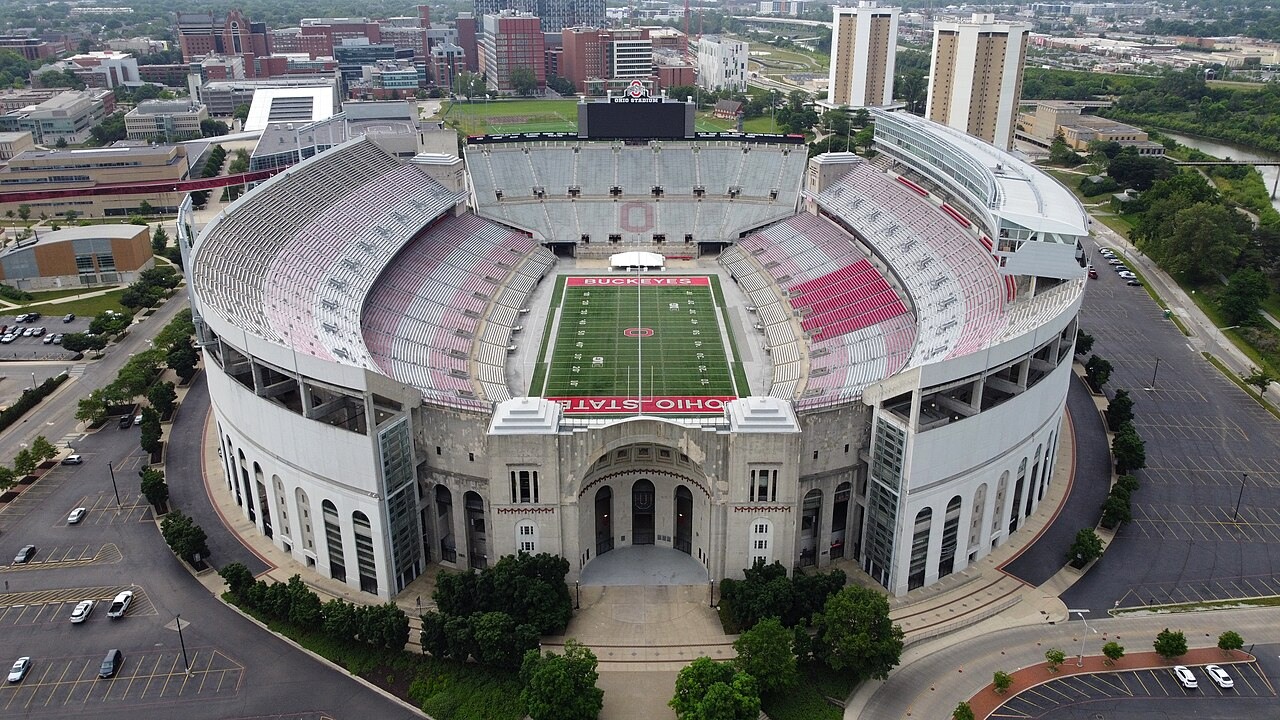 Ohio Stadium - real sports venue photograph