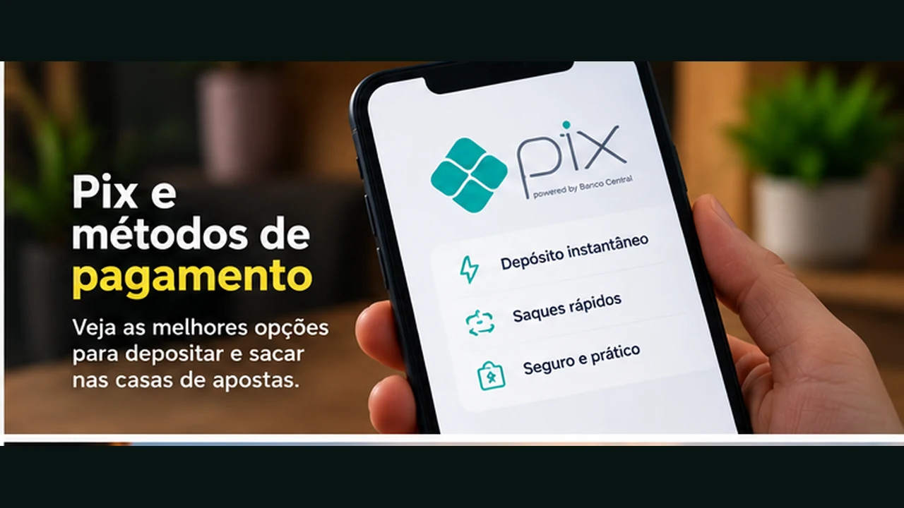 Pix e métodos de pagamento em bets autorizadas
